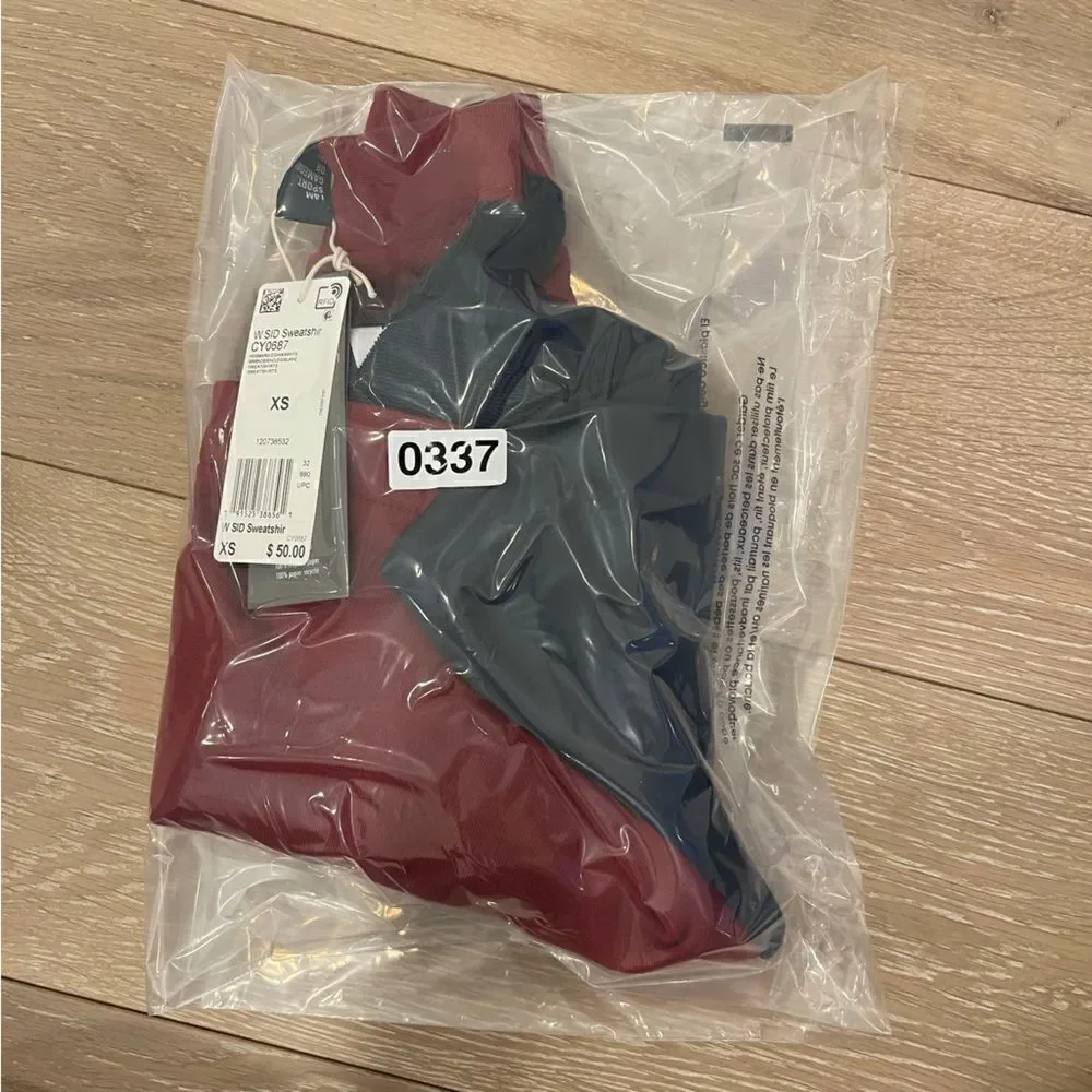 NWT Adidas Crop Top Sweatshirt